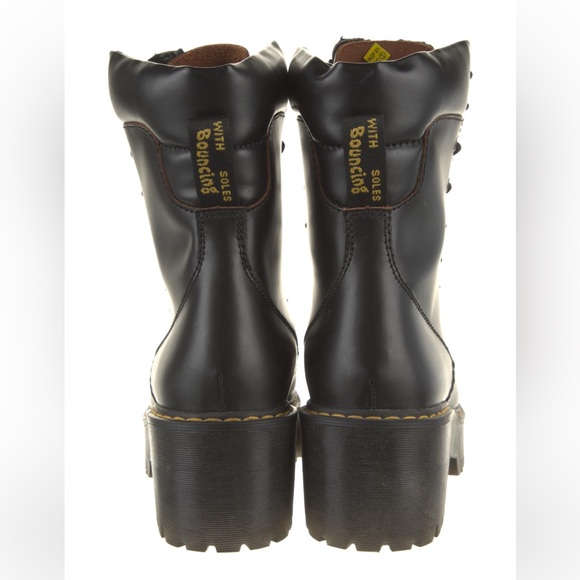Dr. Martens Karmilla Mid-Calf Combat Boots Platform Black Limited Collection - Picture 5 of 7